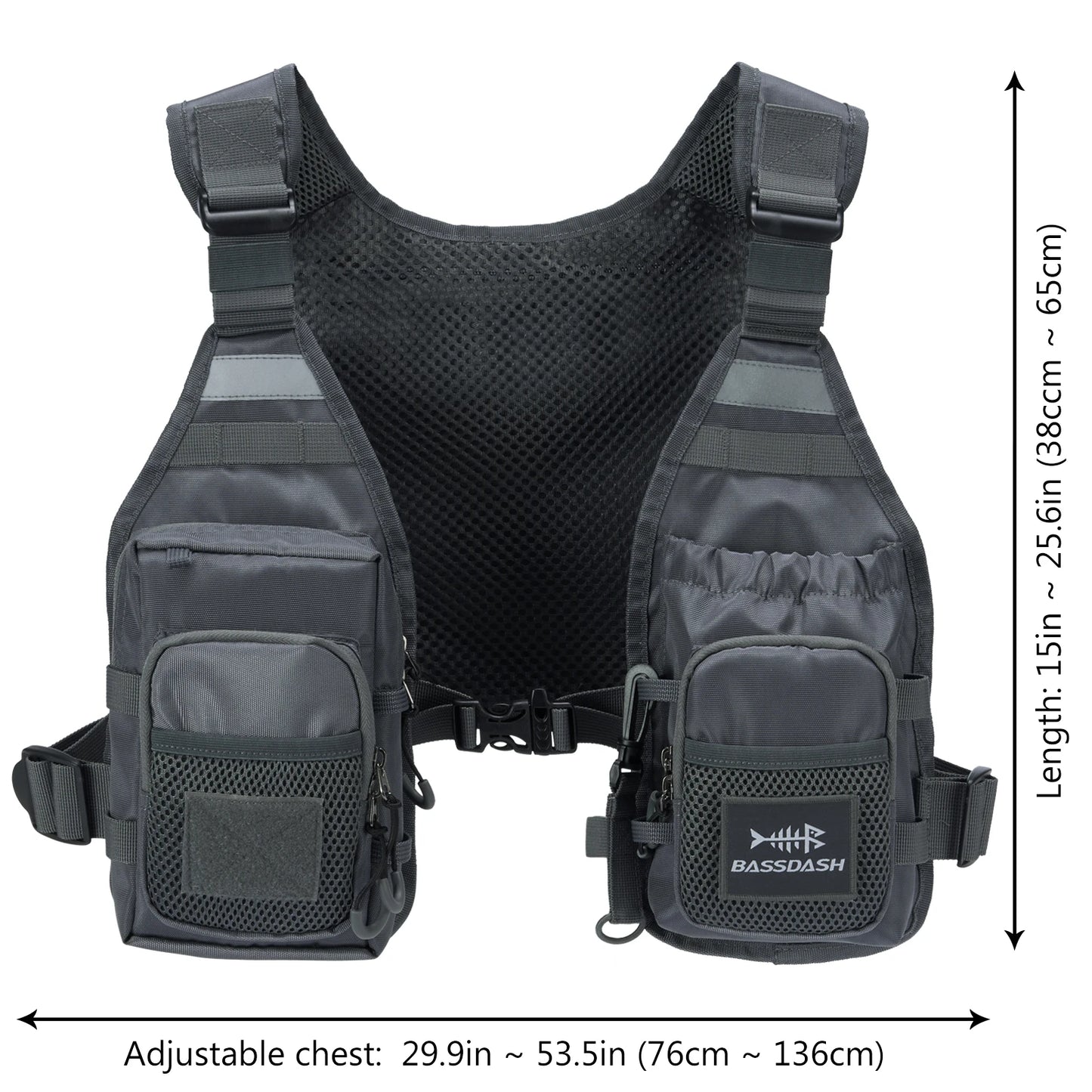 Gilet de pêche à la mouche pour hommes et femmes. - OCEANIS GEAR