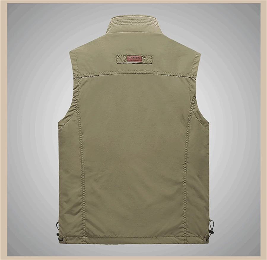 Gilet pour homme, couleur unie