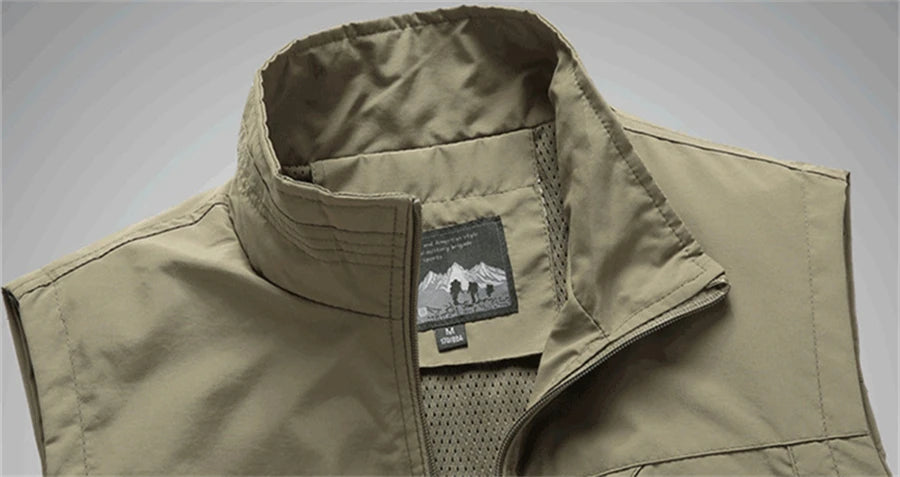 Gilet pour homme, couleur unie