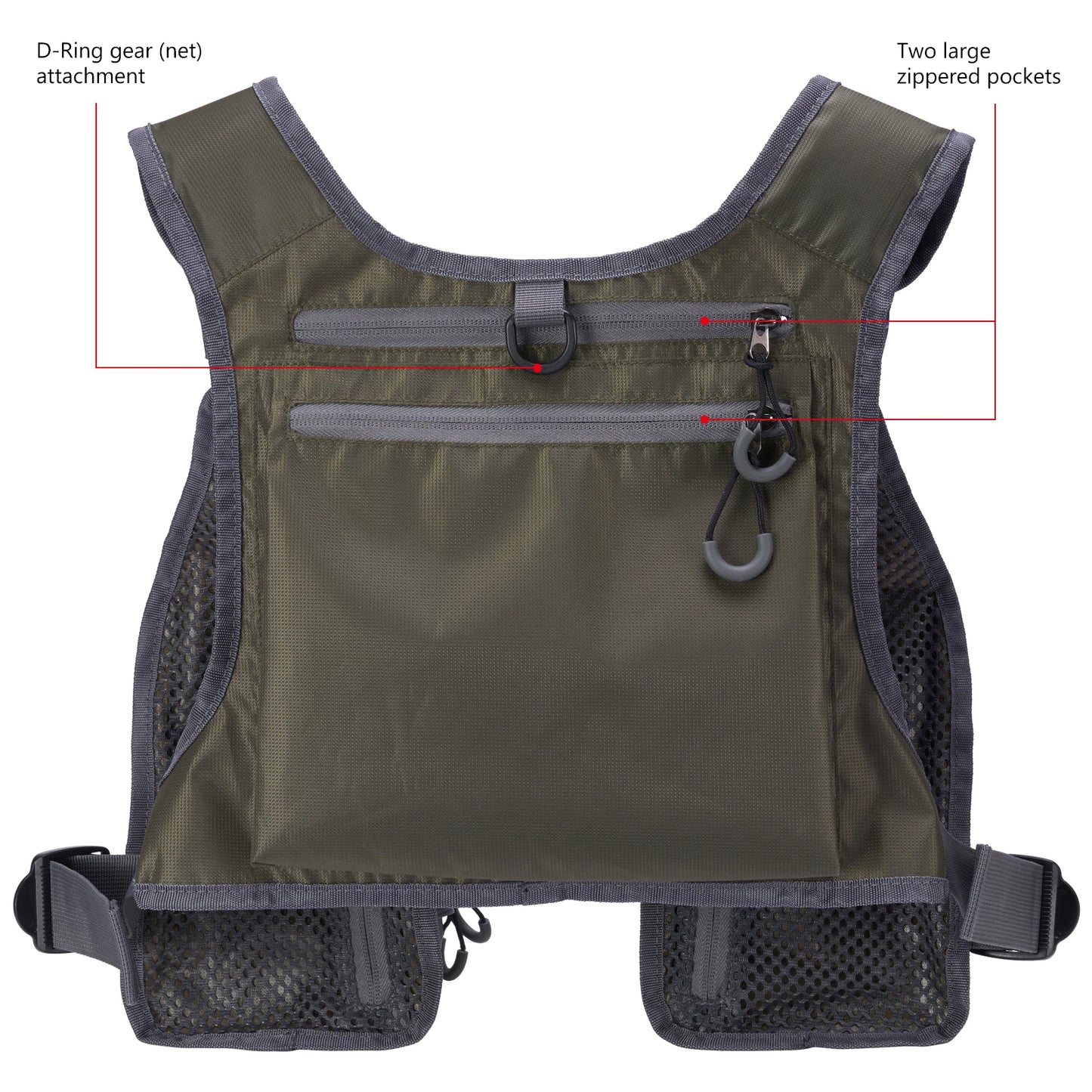 Gilet de pêche à la mouche pour hommes et femmes. - OCEANIS GEAR