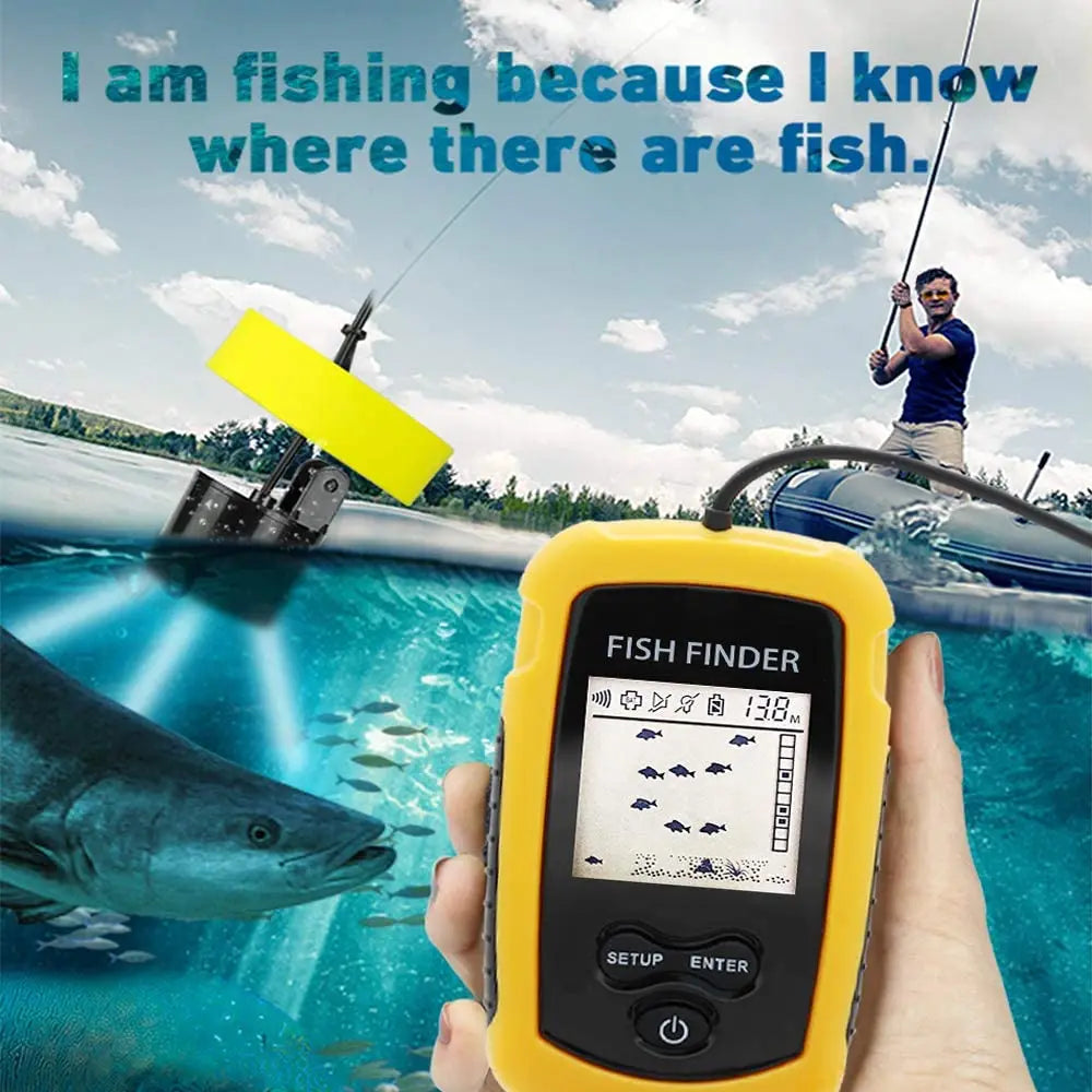 Alarme 100M Sonars portables pour la pêche