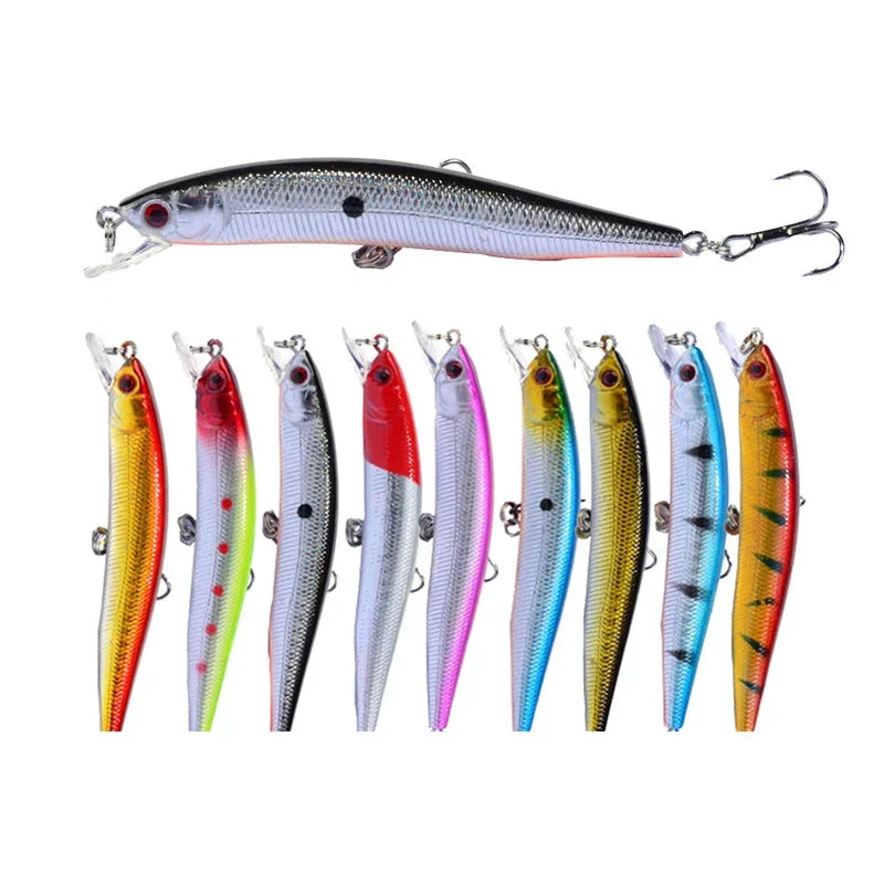 pièce Minnow Fishing Lure 95 mm 8 g Leurre flottant dur