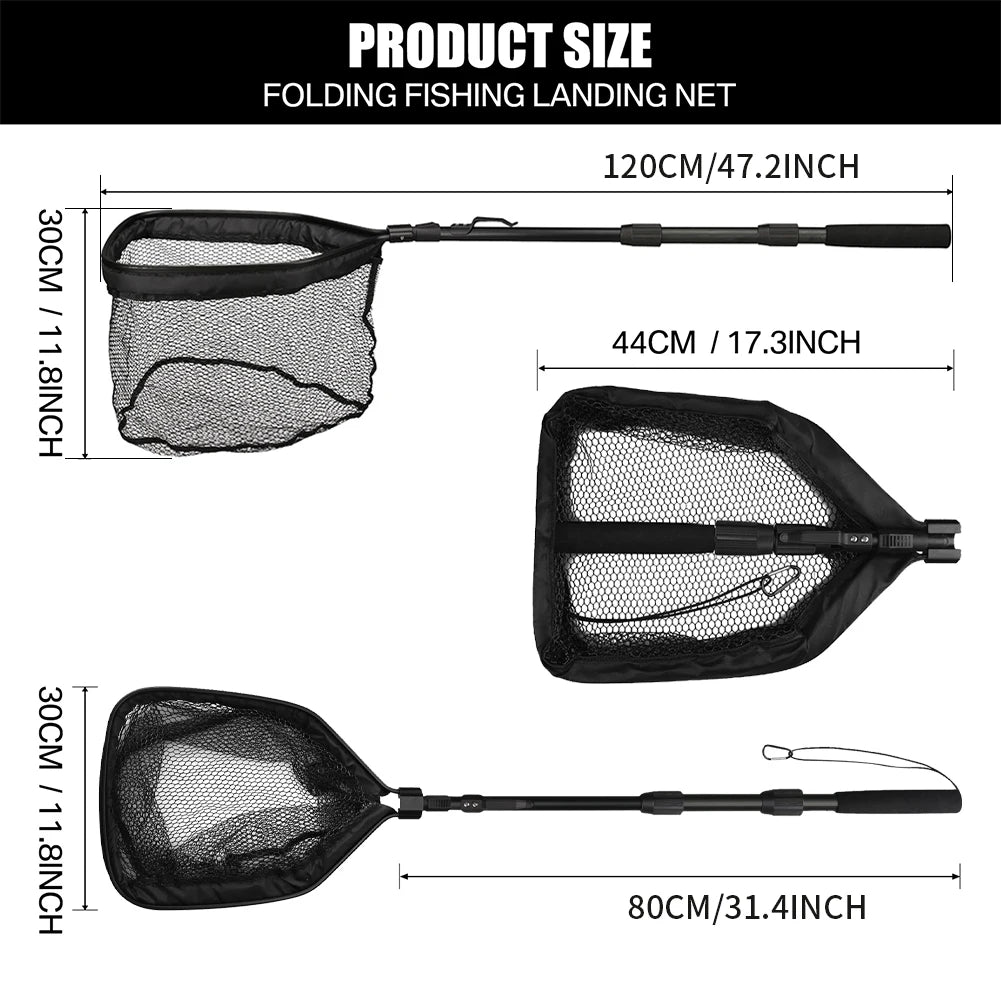 Filet de pêche en alliage d'aluminium - OCEANIS GEAR