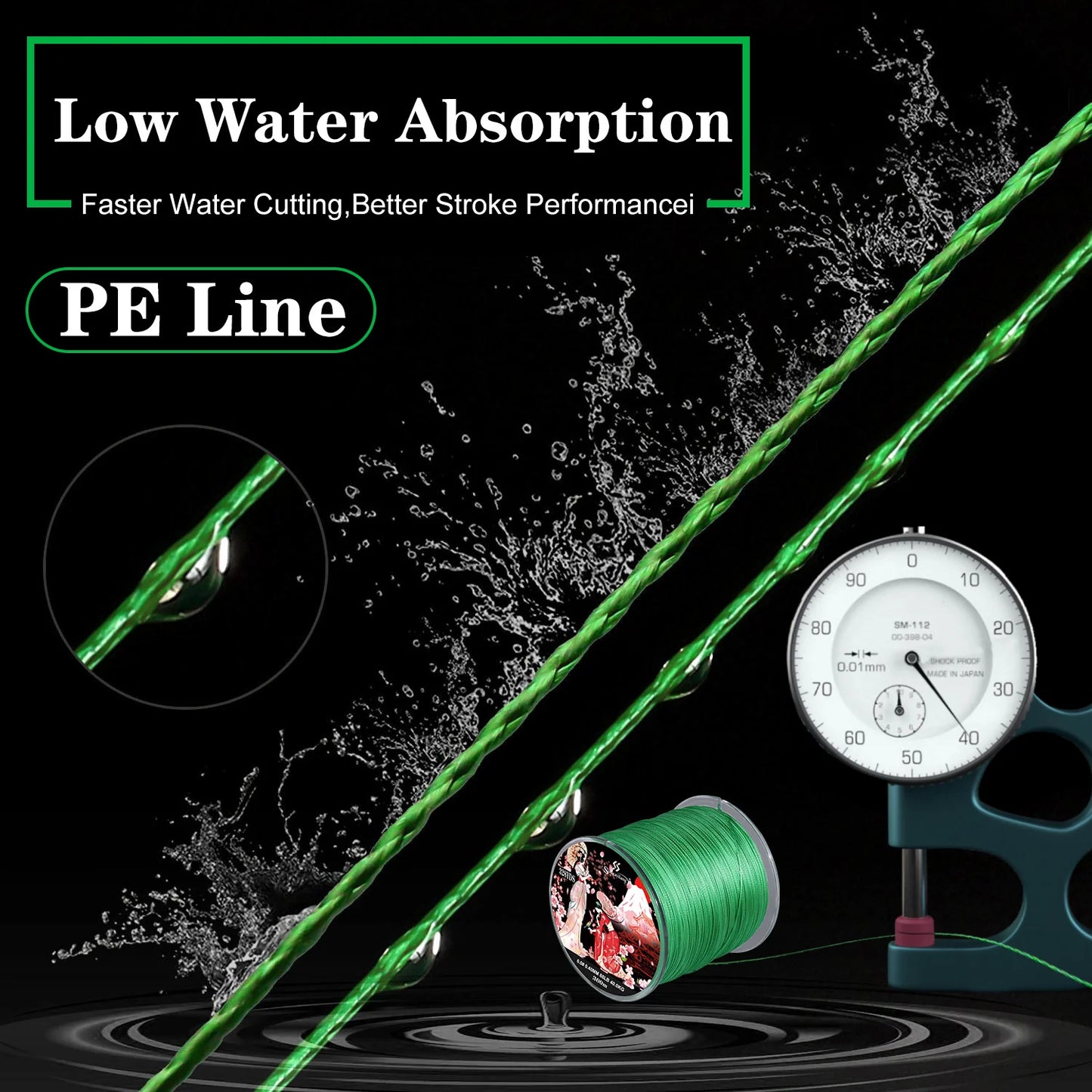 brins tressés ligne de pêche - OCEANIS GEAR