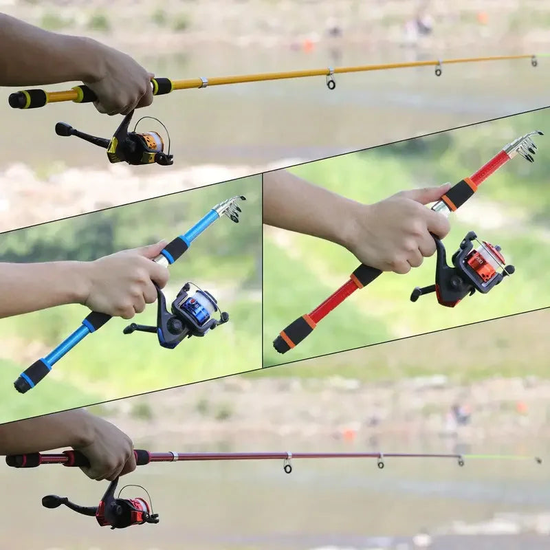 Kit complet de canne à pêche avec canne à pêche télescopique - OCEANIS GEAR