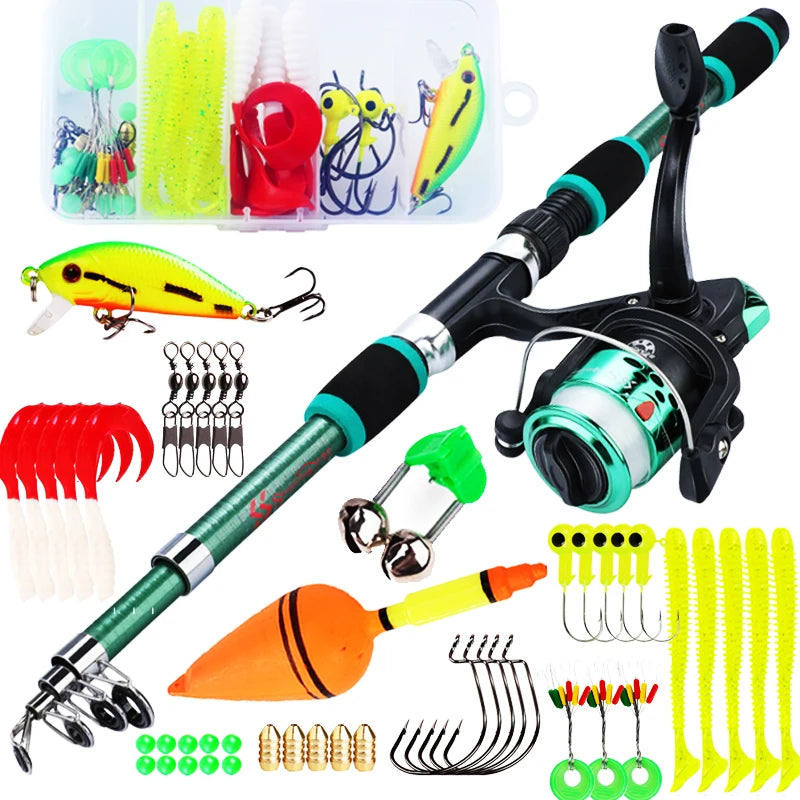 Ensemble canne à pêche et moulinet résistance maximale 5 kg - OCEANIS GEAR
