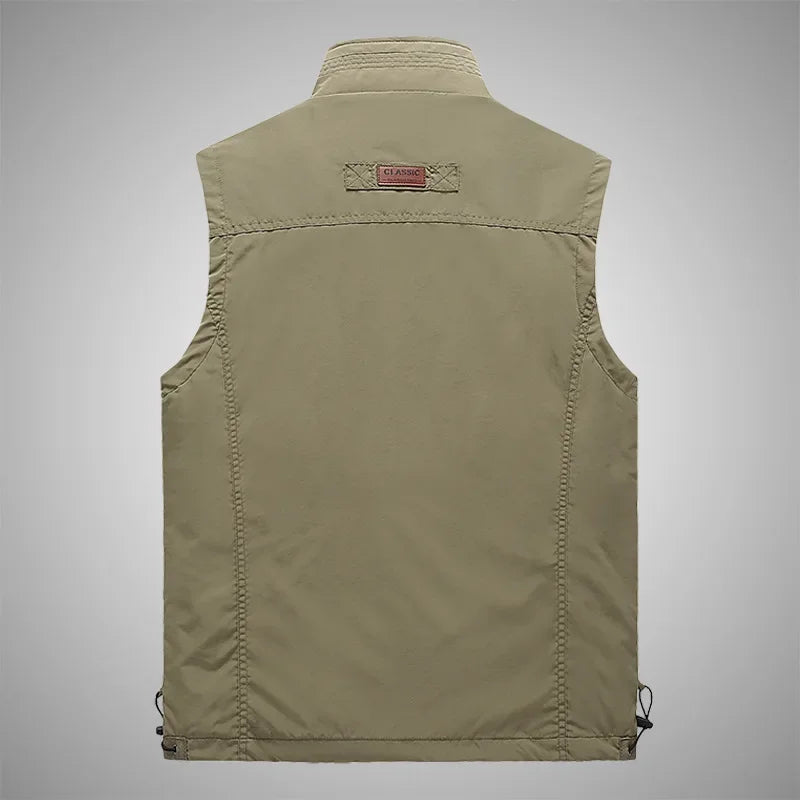 Gilet pour homme, couleur unie