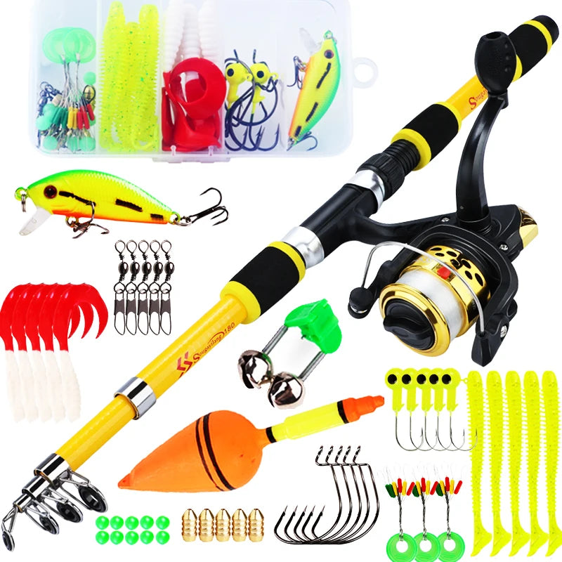 Ensemble canne à pêche et moulinet résistance maximale 5 kg - OCEANIS GEAR