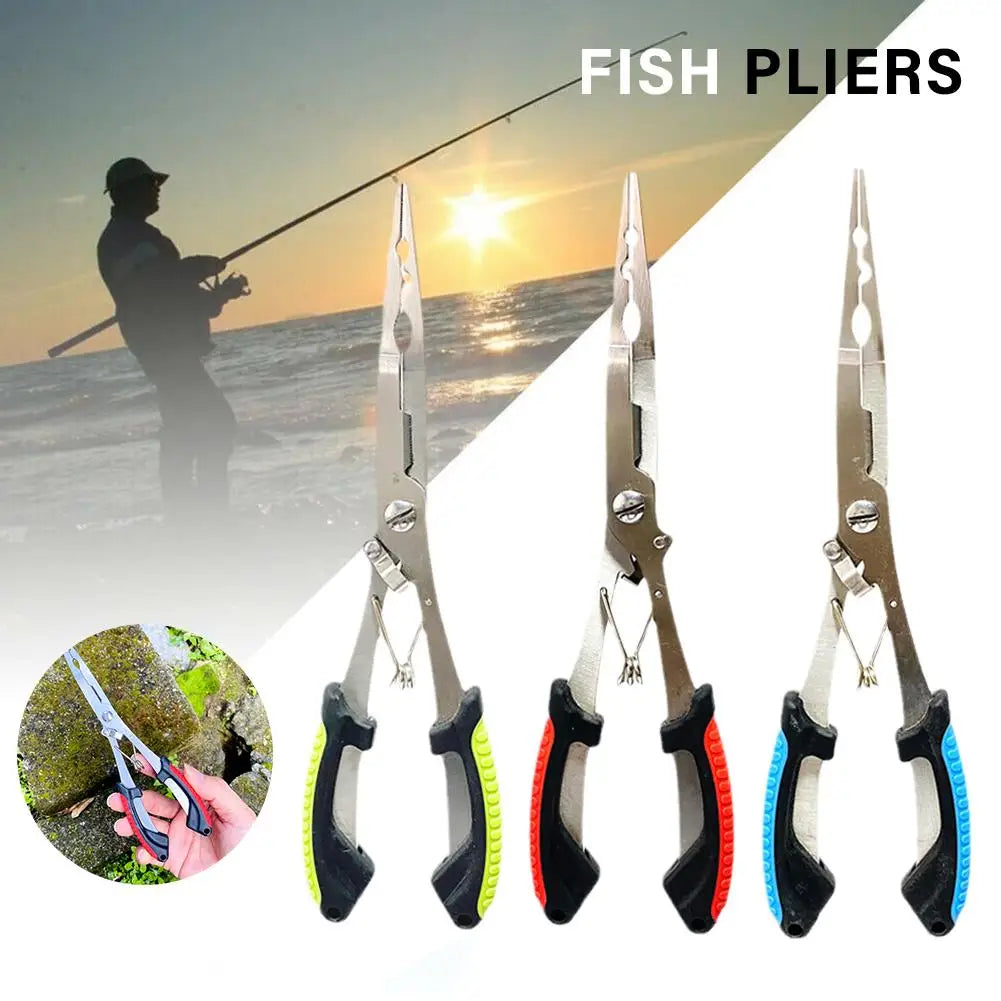 Pince de pêche à long bec en acier inoxydable - OCEANIS GEAR