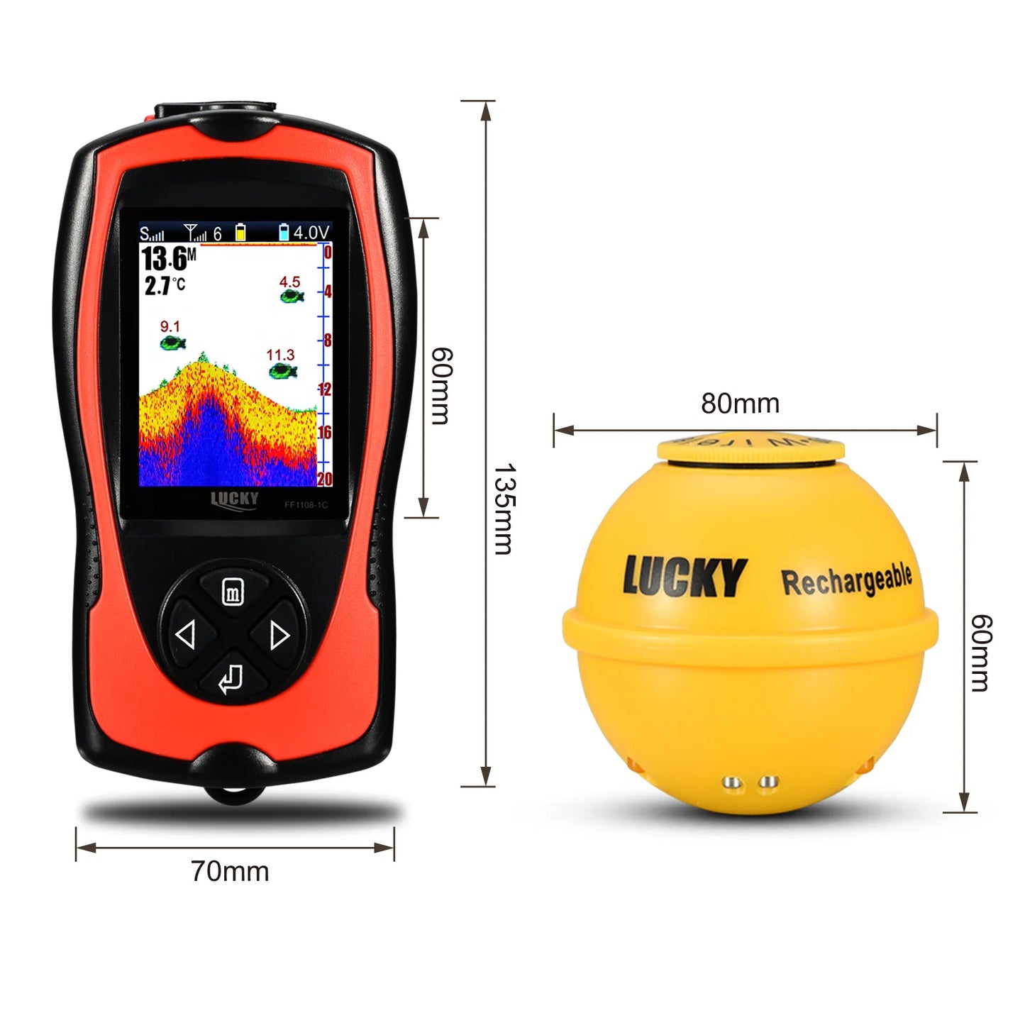 Sondeur de pêche Lucky Sonar