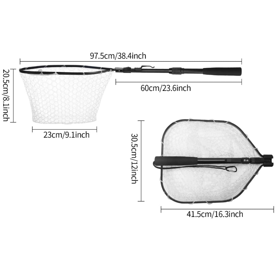 Filet de pêche en alliage d'aluminium - OCEANIS GEAR