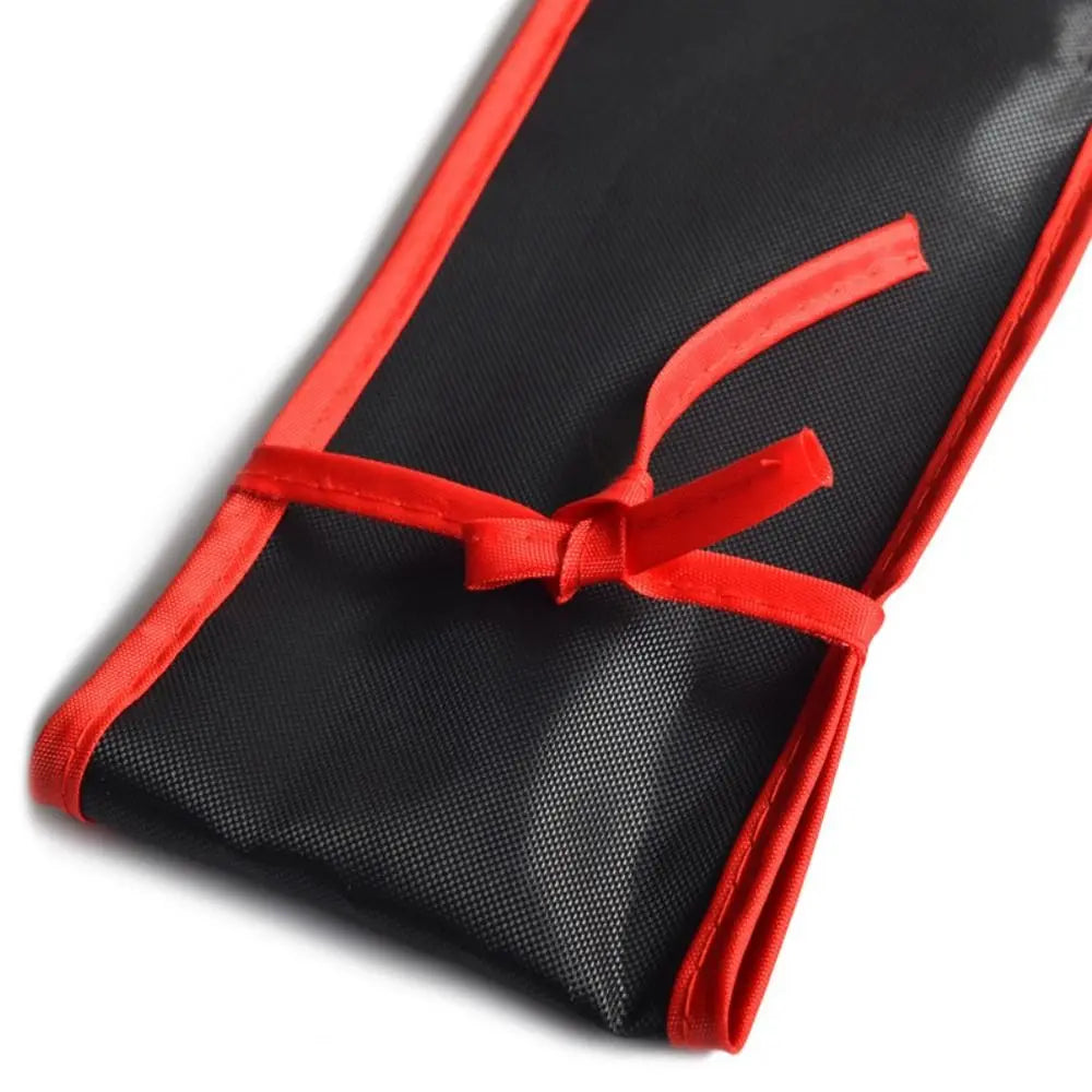 Sac pliable et portable pour cannes à pêche.
