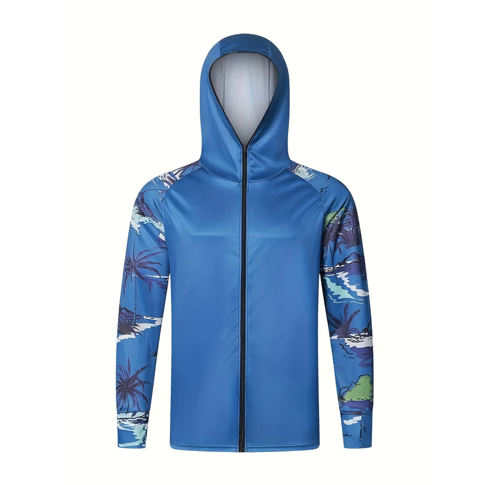 Veste anti-UV UPF 50+ pour la randonnée et la pêche. - OCEANIS GEAR