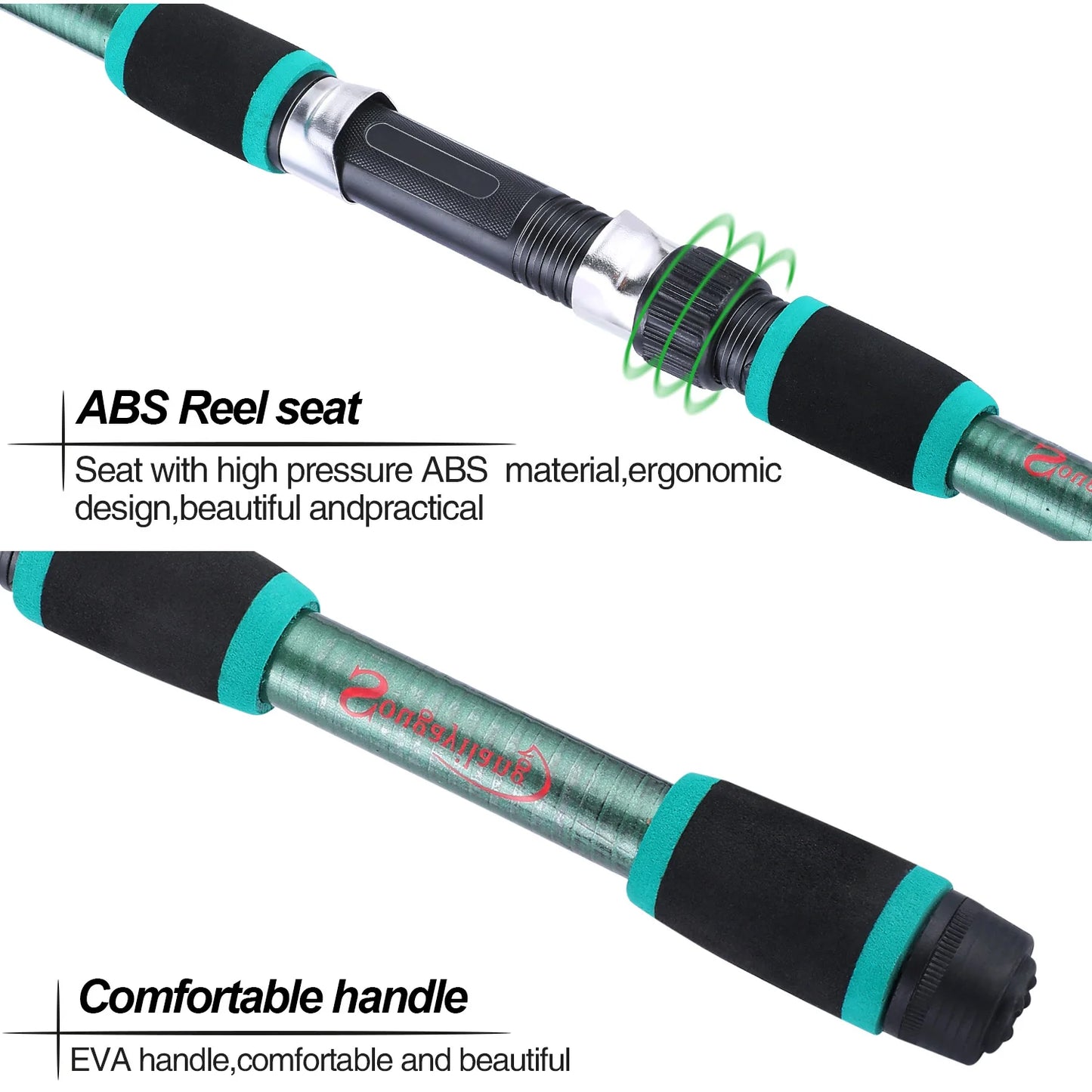 Ensemble canne à pêche et moulinet résistance maximale 5 kg - OCEANIS GEAR