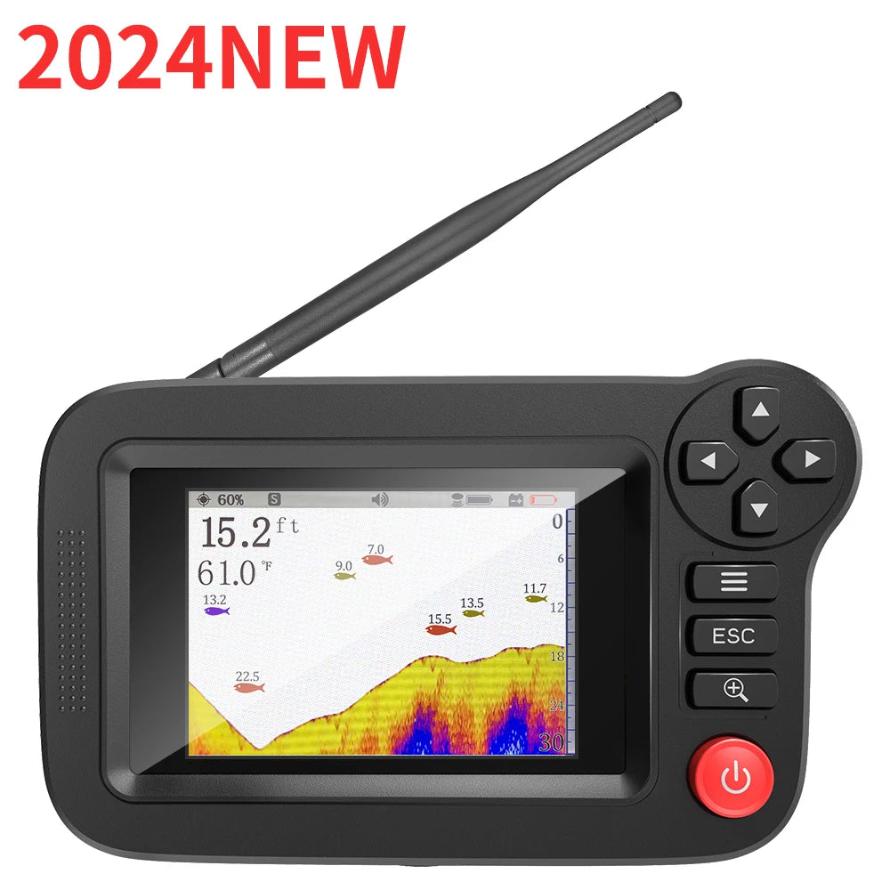 Smart Fish Finder - Sondeur portable et sondeur de profondeur pour la pêche