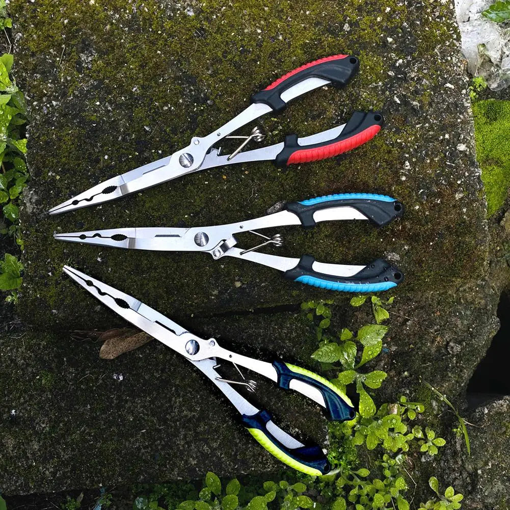 Pince de pêche à long bec en acier inoxydable - OCEANIS GEAR