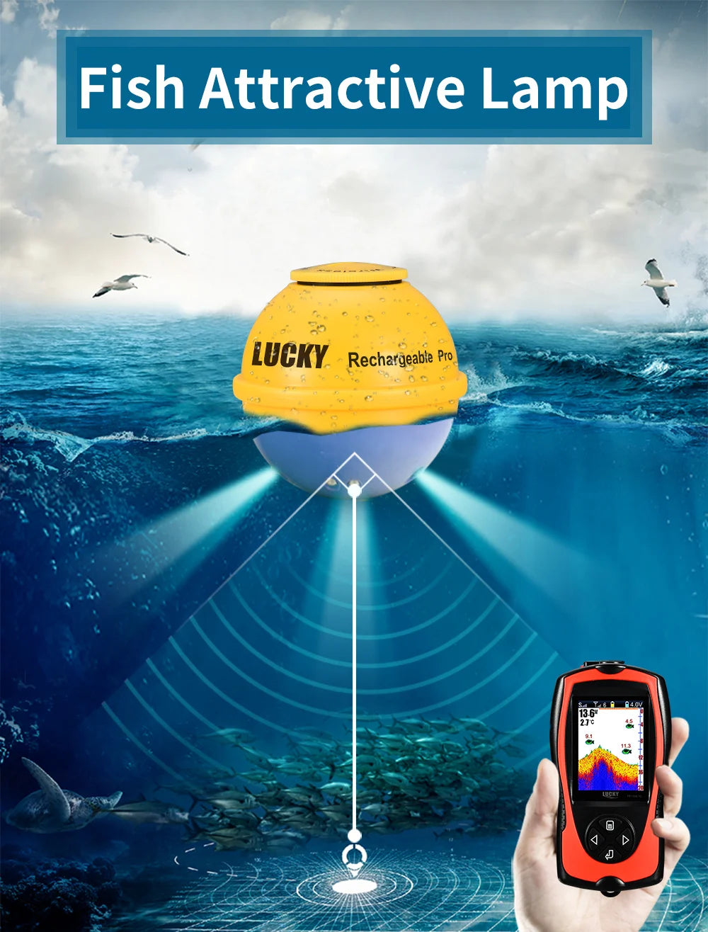 Sondeur de pêche Lucky Sonar