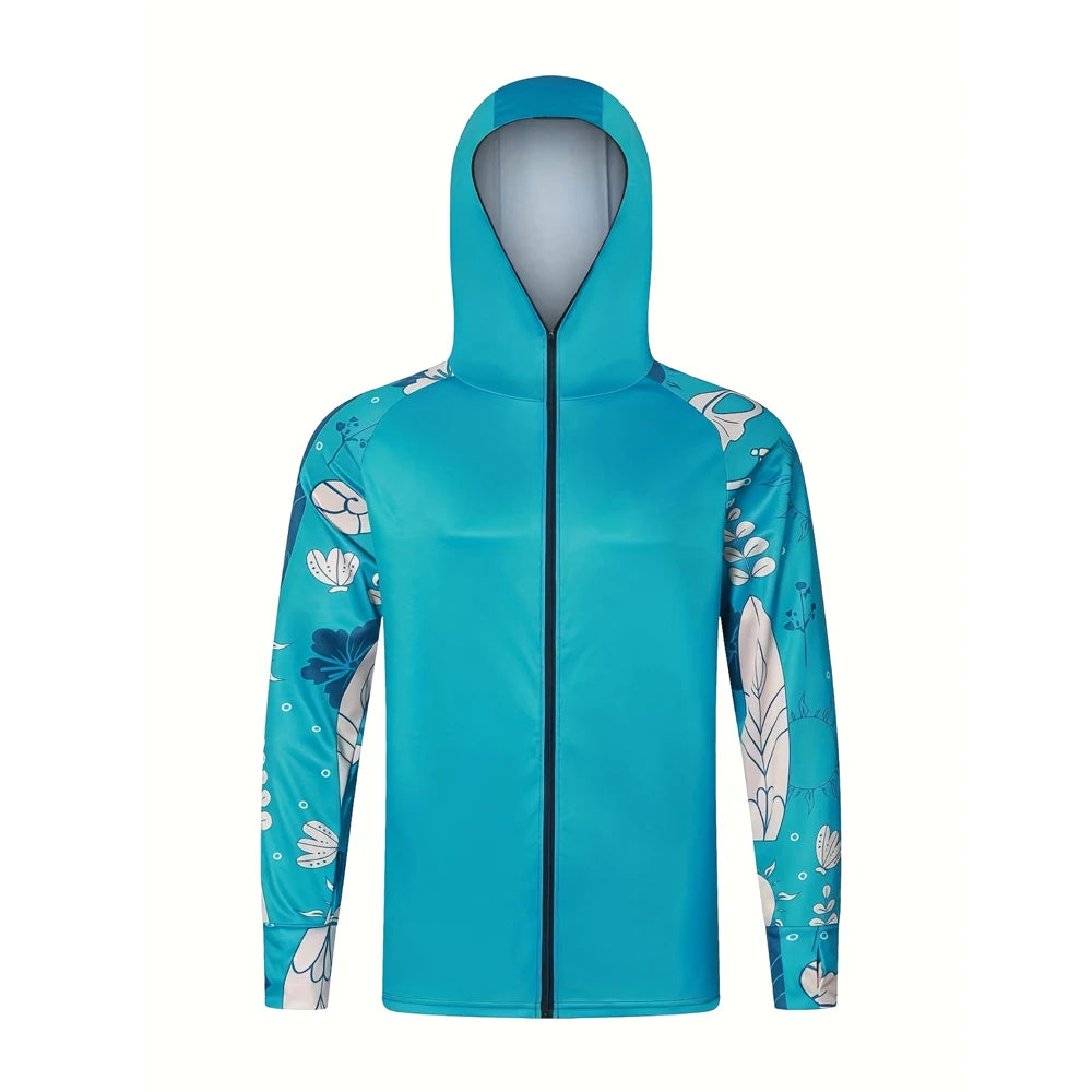 Veste anti-UV UPF 50+ pour la randonnée et la pêche. - OCEANIS GEAR