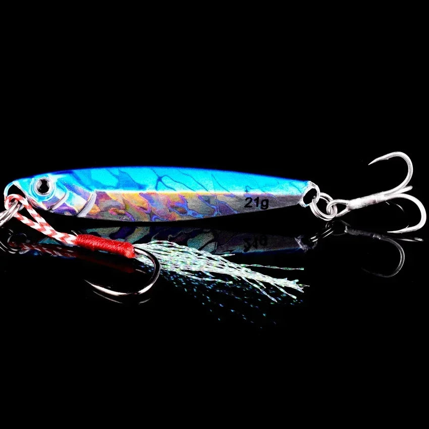 Lot de 5 leurres de pêche en métal