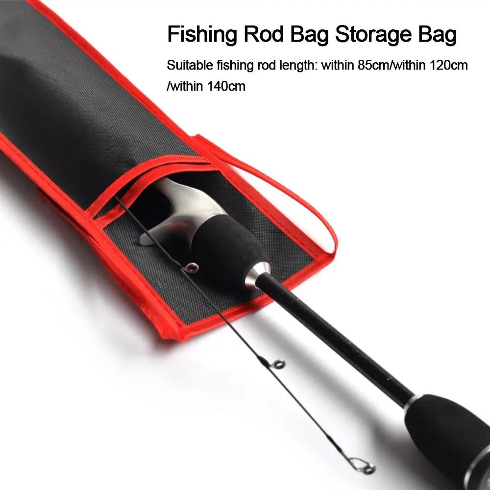 Sac pliable et portable pour cannes à pêche.