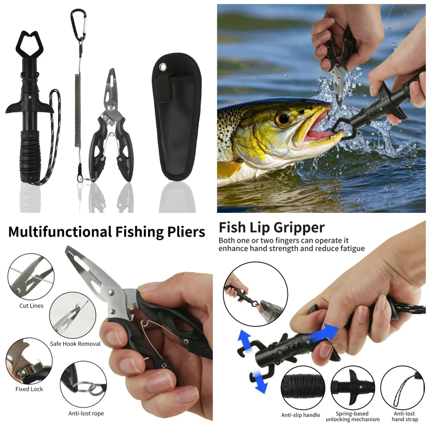 Filet de pêche en alliage d'aluminium - OCEANIS GEAR