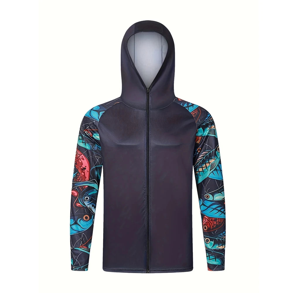 Veste anti-UV UPF 50+ pour la randonnée et la pêche. - OCEANIS GEAR