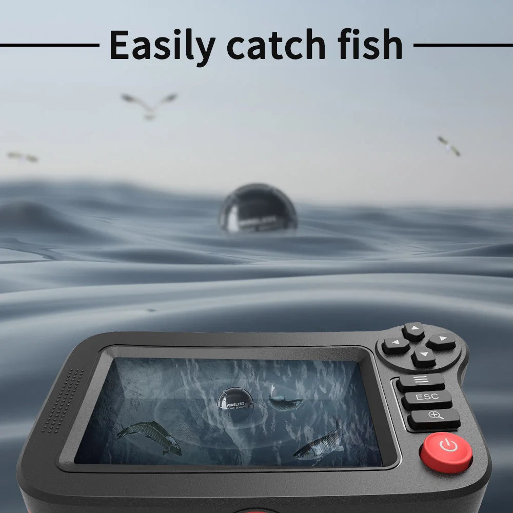 Smart Fish Finder - Sondeur portable et sondeur de profondeur pour la pêche