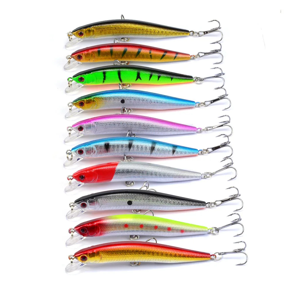 pièce Minnow Fishing Lure 95 mm 8 g Leurre flottant dur