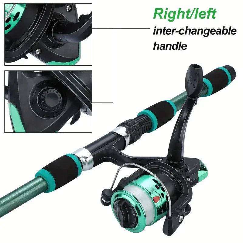 Kit complet de canne à pêche avec canne à pêche télescopique - OCEANIS GEAR