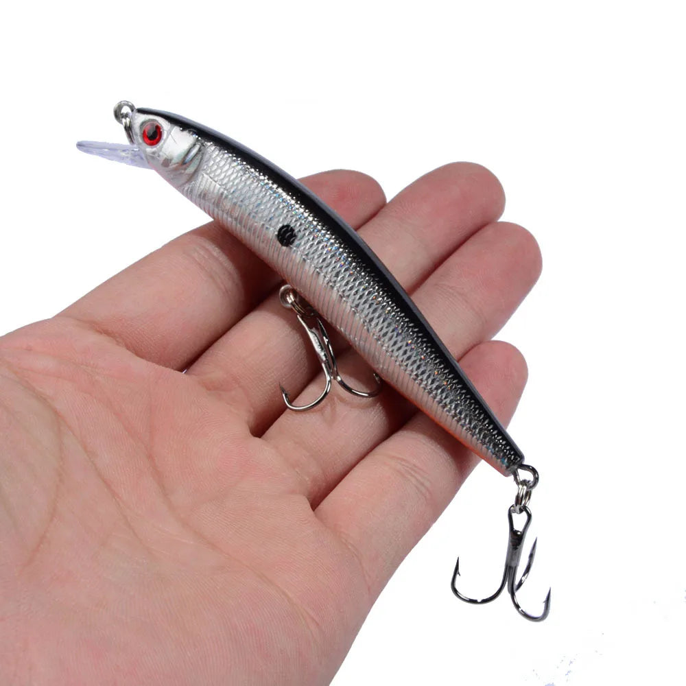pièce Minnow Fishing Lure 95 mm 8 g Leurre flottant dur