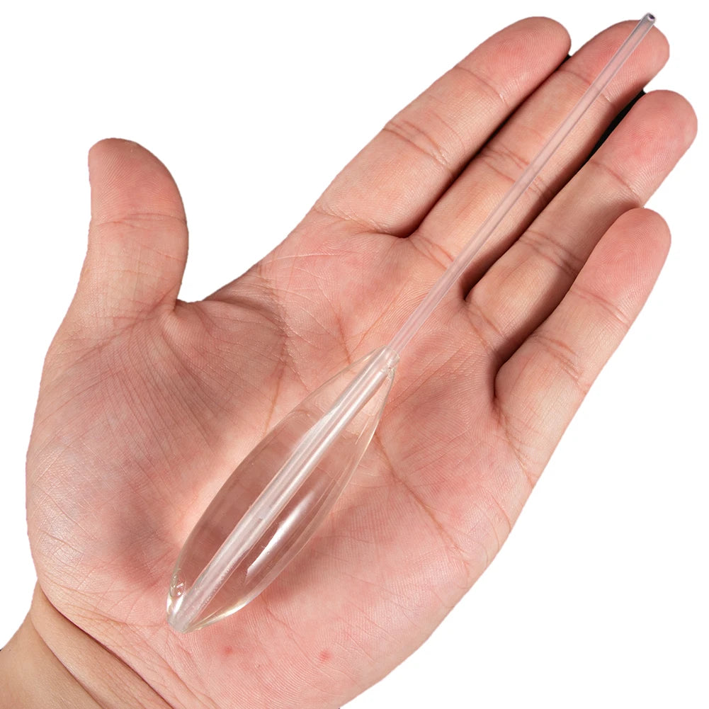 5 pièces de flotteurs de pêche en acrylique 10-50 g transparents. - OCEANIS GEAR