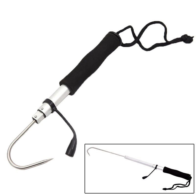 Gaffe télescopique rétractable en acier inoxydable. - OCEANIS GEAR