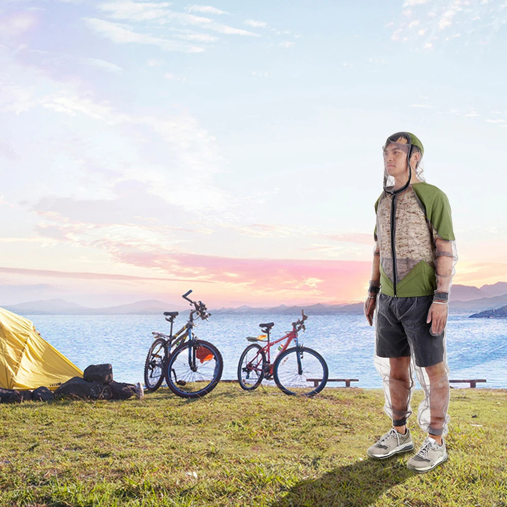 Combinaison anti-moustiques pour l'extérieur, gants et pantalons. - OCEANIS GEAR
