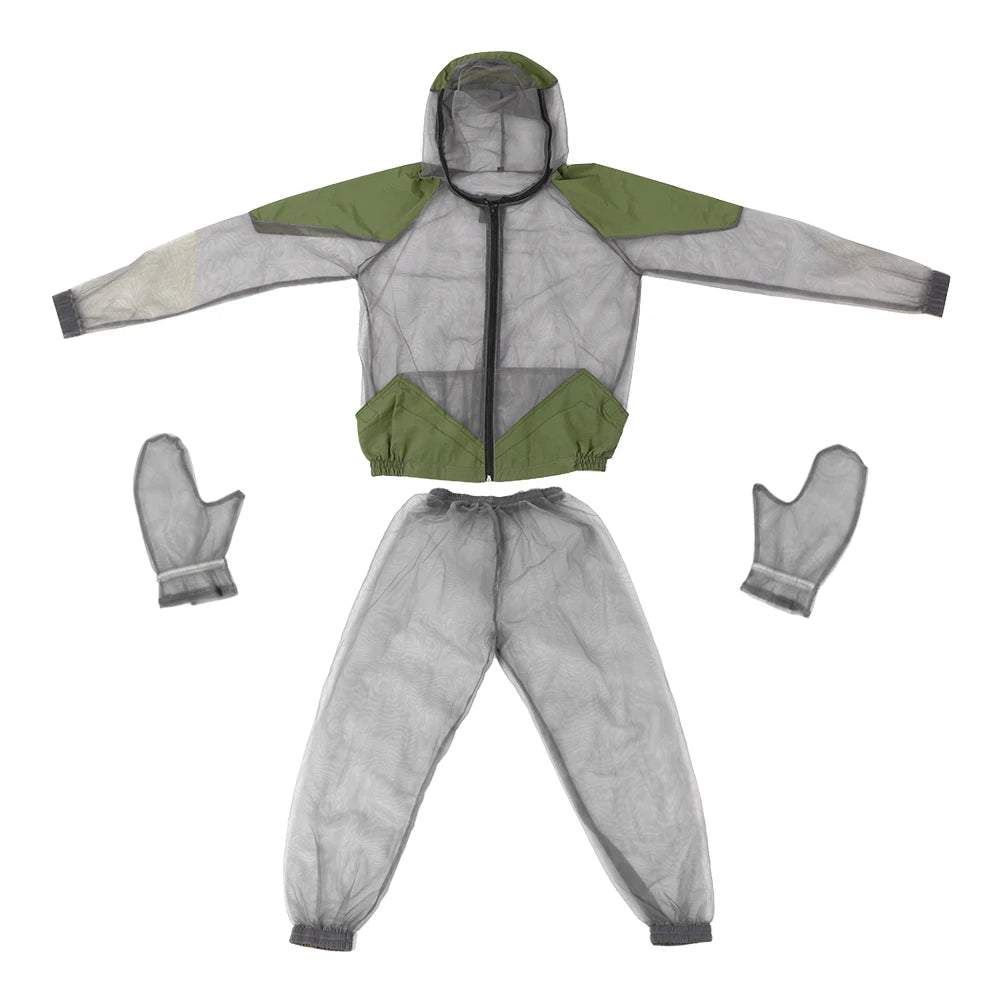 Combinaison anti-moustiques pour l'extérieur, gants et pantalons. - OCEANIS GEAR
