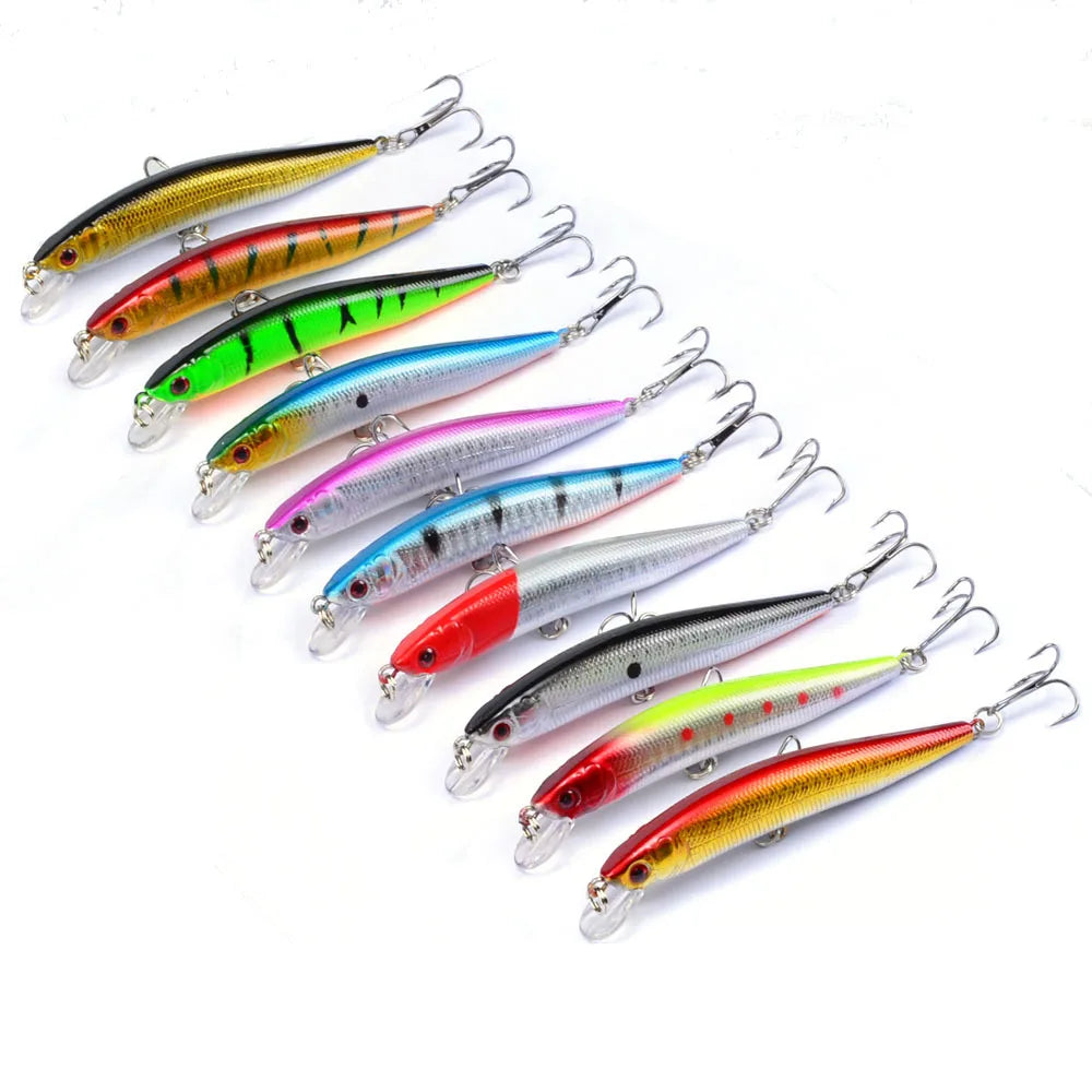 pièce Minnow Fishing Lure 95 mm 8 g Leurre flottant dur