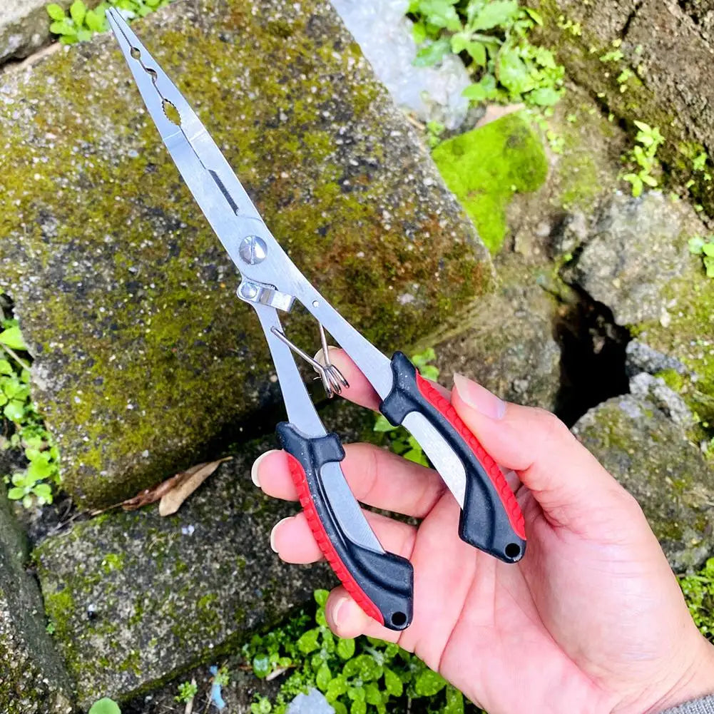 Pince de pêche à long bec en acier inoxydable - OCEANIS GEAR