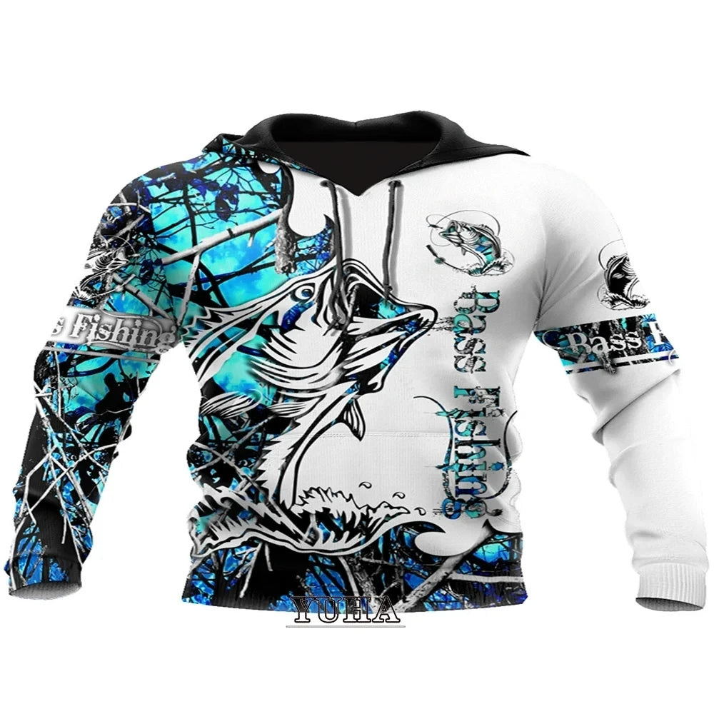 survêtements pour homme, sweats à capuche camouflage pour la pêche, - OCEANIS GEAR