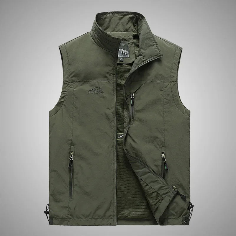Gilet pour homme, couleur unie