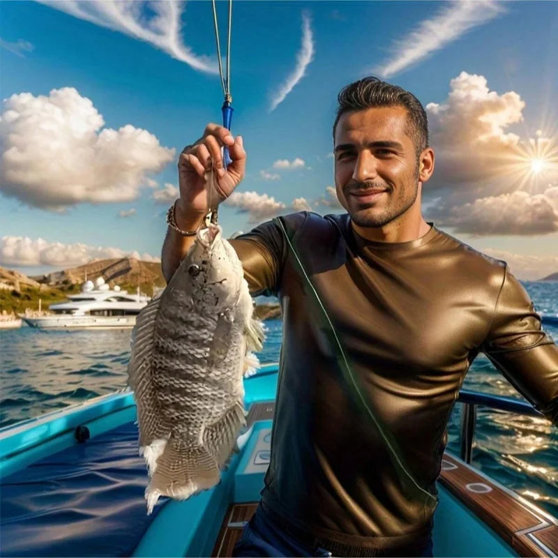 Rubber Maggot Baits with Hooks