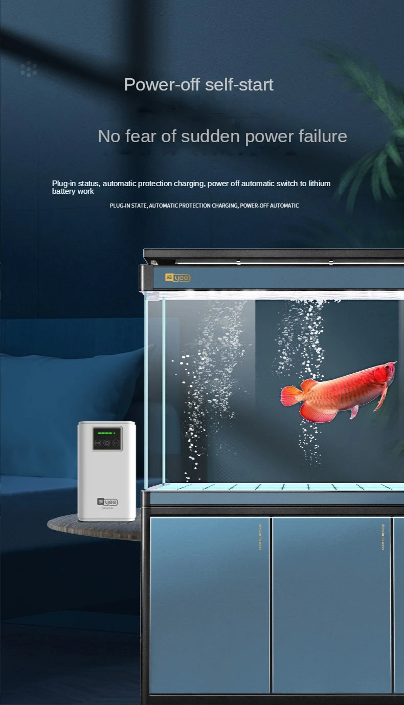 Pompe à oxygène pour aquarium, pompe à air double usage. - OCEANIS GEAR