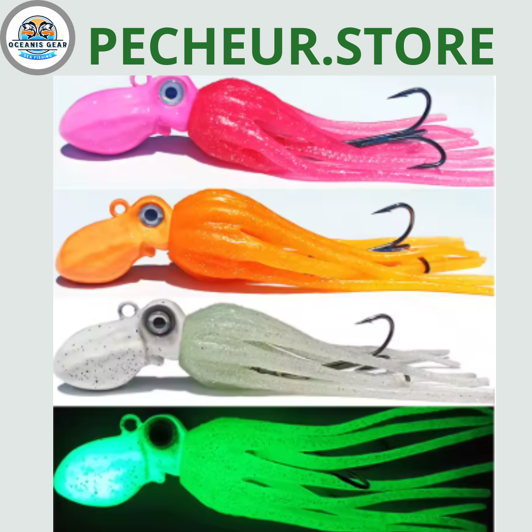 Leurre Poulpe Lumineux Traîne