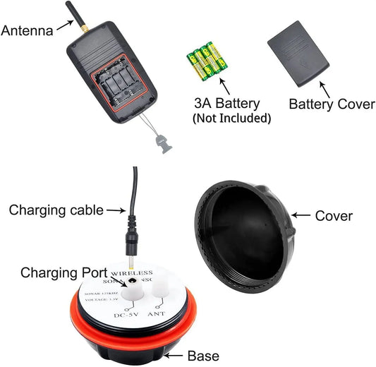 Détecteur de poisson portable Sonar sans fil - OCEANIS GEAR