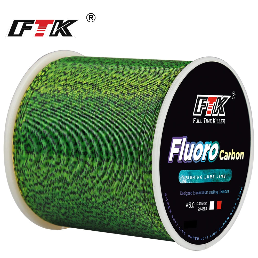 Premium Fluorocarbon Fishing Line 300-500m