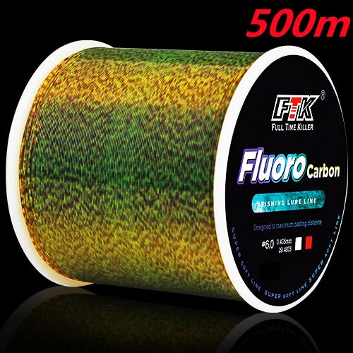 Premium Fluorocarbon Fishing Line 300-500m