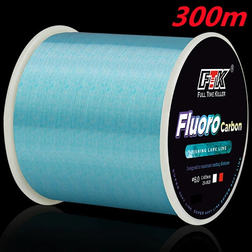 Premium Fluorocarbon Fishing Line 300-500m