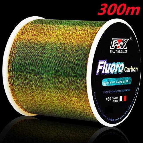 Premium Fluorocarbon Fishing Line 300-500m
