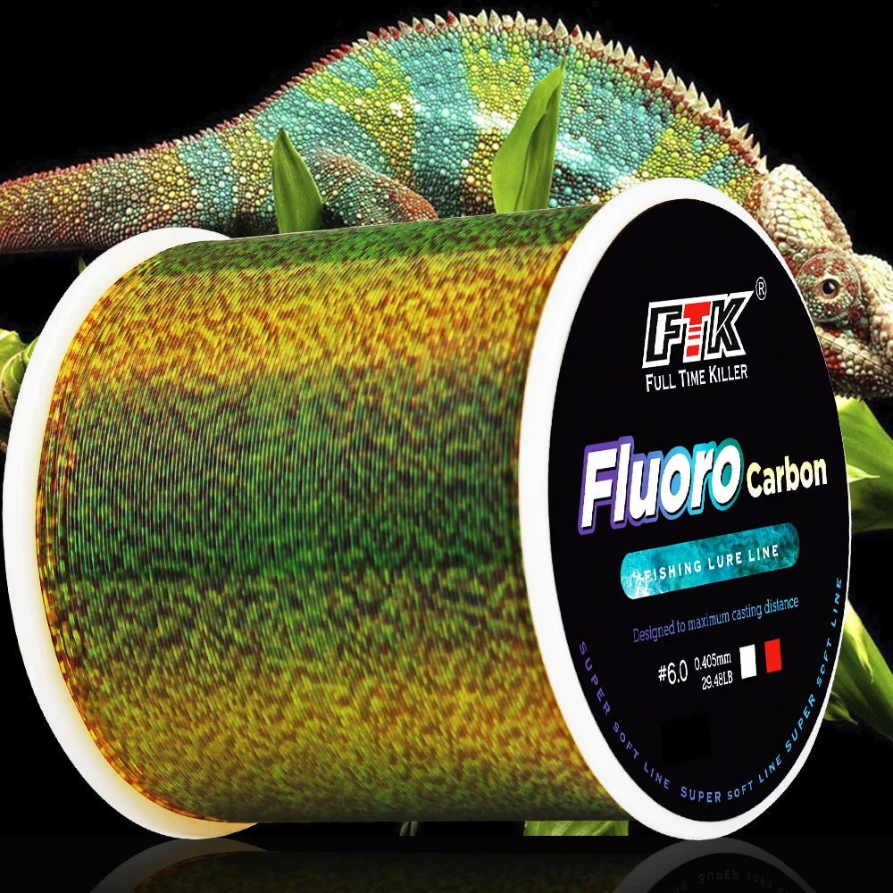 Premium Fluorocarbon Fishing Line 300-500m