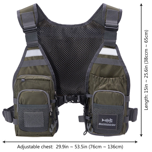 Gilet de pêche à la mouche pour hommes et femmes. - OCEANIS GEAR