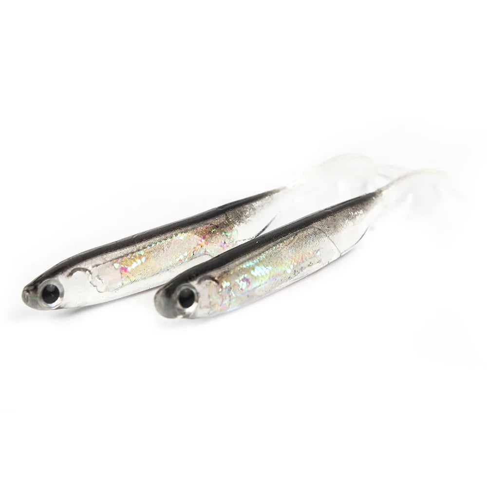 Leurres Queue T Paillettes 5pcs – Leurres souples – Oceanis Gear