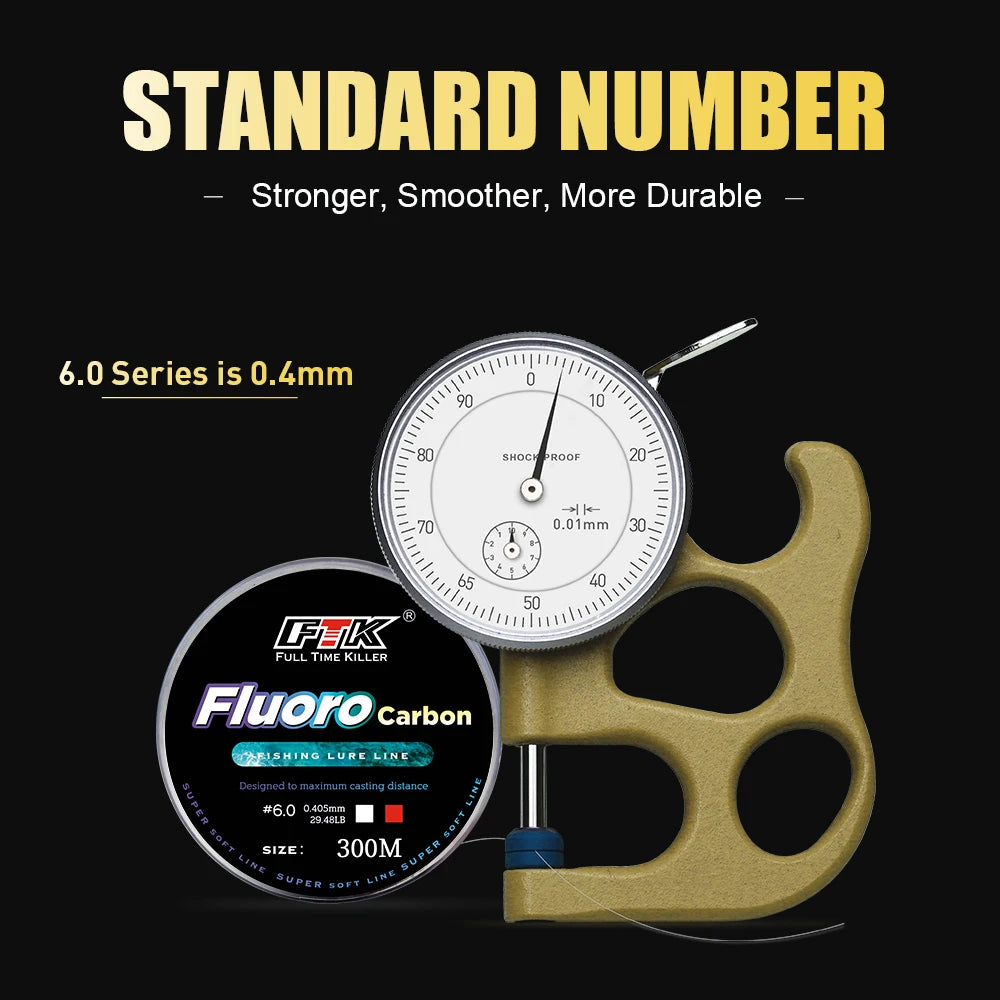 Ligne Fluorocarbone Pêche FTK – Lignes & Fils – Oceanis Gear